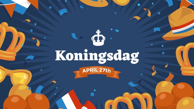 Holidays in April, Easter and Kingsday