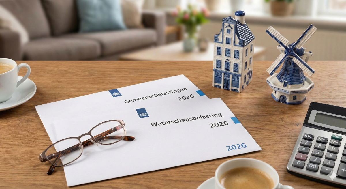 Blue envelopes local taxes